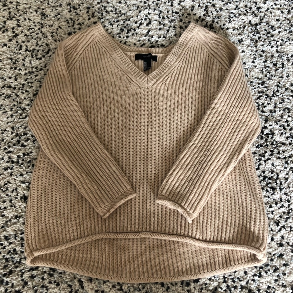 Oversized soft knit sweater